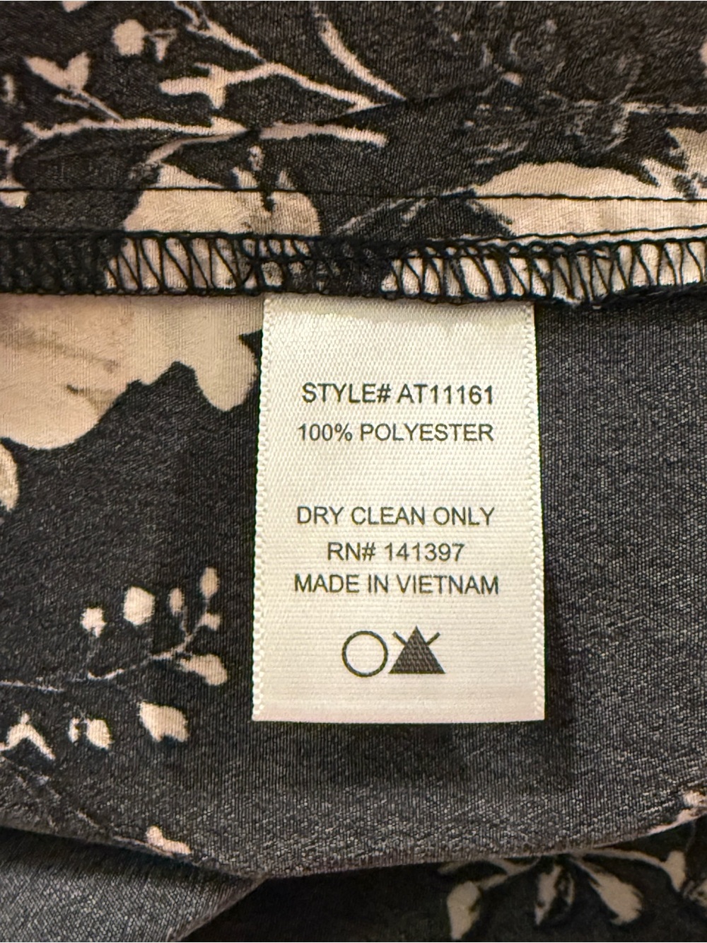 ASTR the Label Floral Open Front Drape Blazer, Size XS - Picture 7 of 8